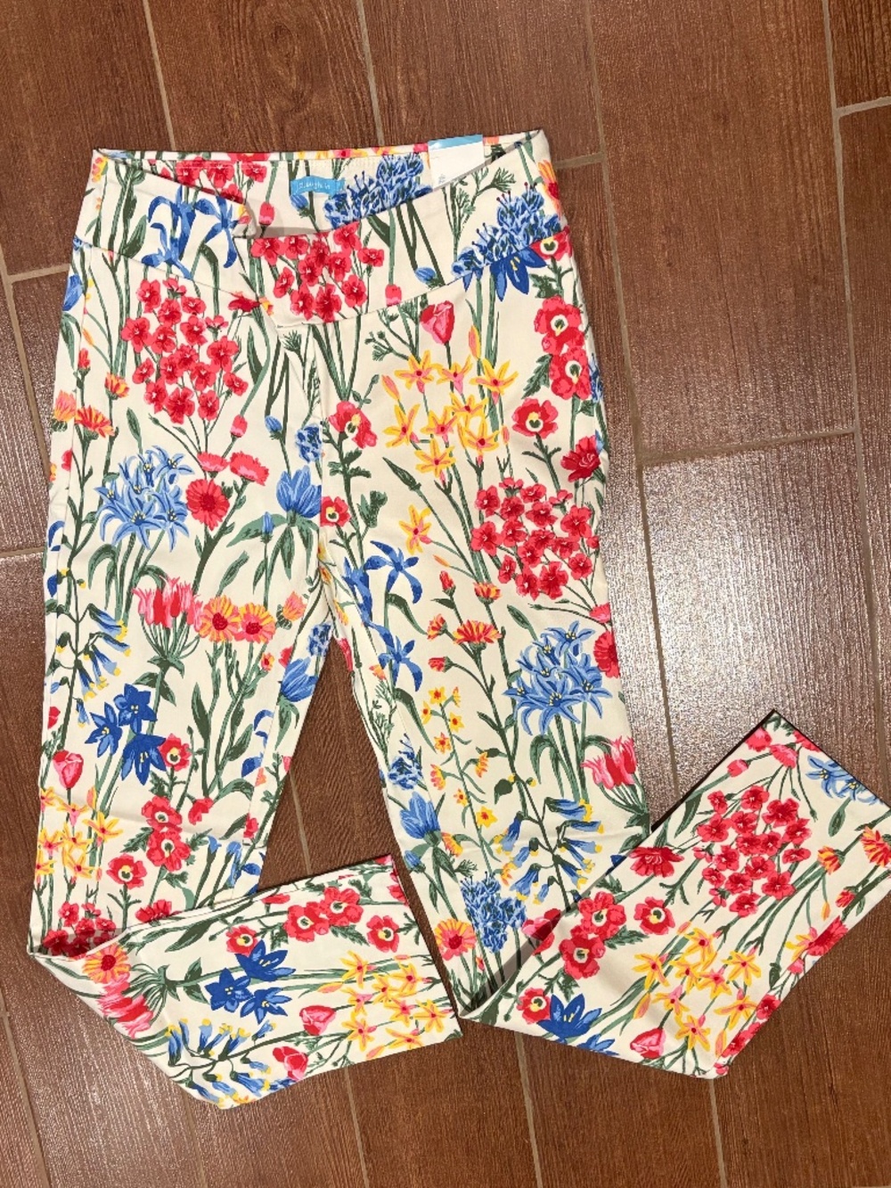 J.Mclaughlin Masie Pants Madeira Floral Womens size 4 new with tags nwt